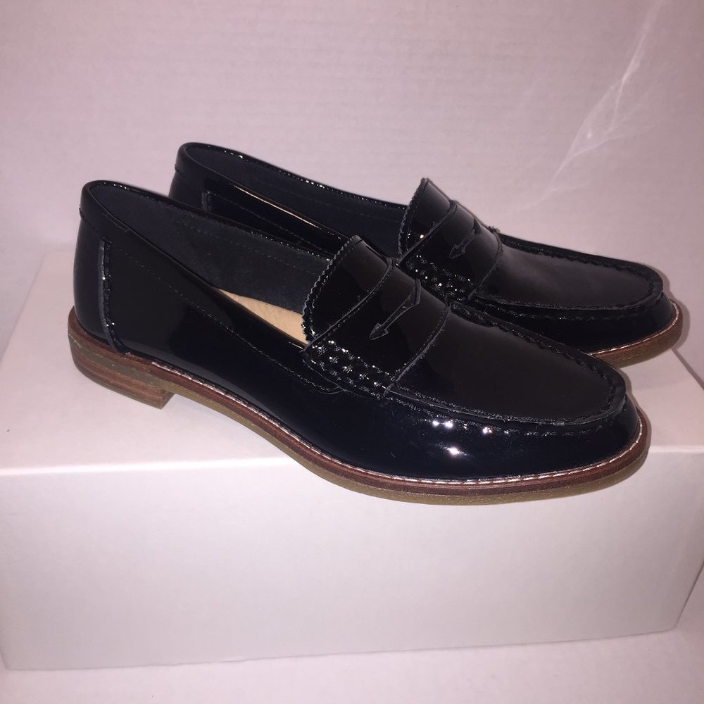 NEW SPERRY TOP SIDER Black Sz 5-1/2 $100